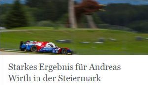 Andreas Wirth ELMS Red Bull Ring